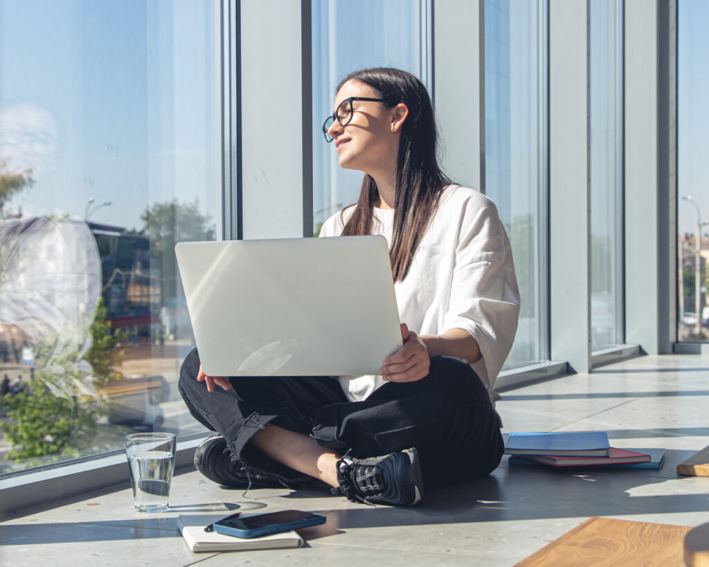 relaxed corporate student